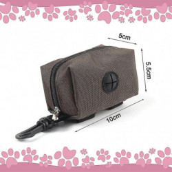 2 pièces Porte-sac à crottes Pour chiens Porte-excréments pour chiens Distributeur de caca pour chiens Sac à déchets C