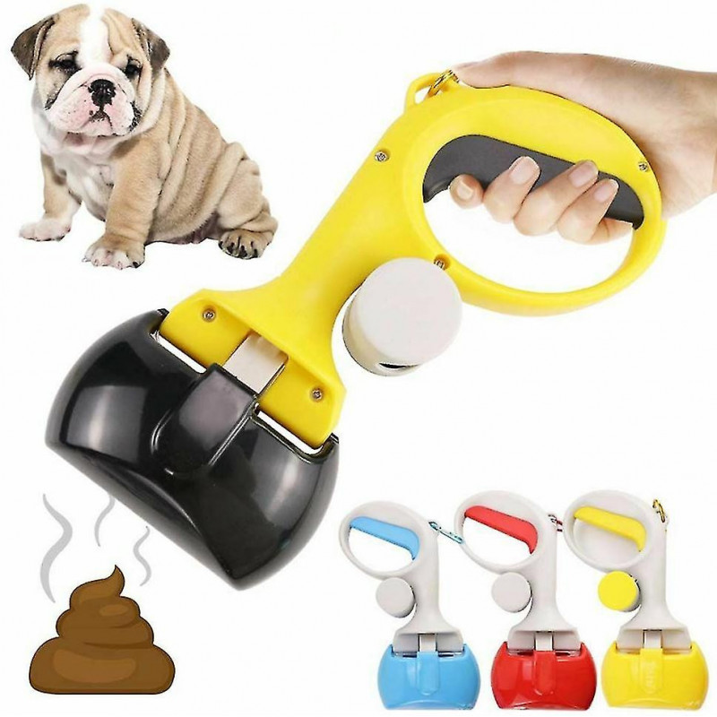 Pet Pooper Picker Dog Poop Scooper Jaw Poop Scoop Shovel Animal Waste