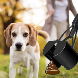 Scooper de caca pour animaux de compagnie portable à longue poignée pour grands et petits chiens