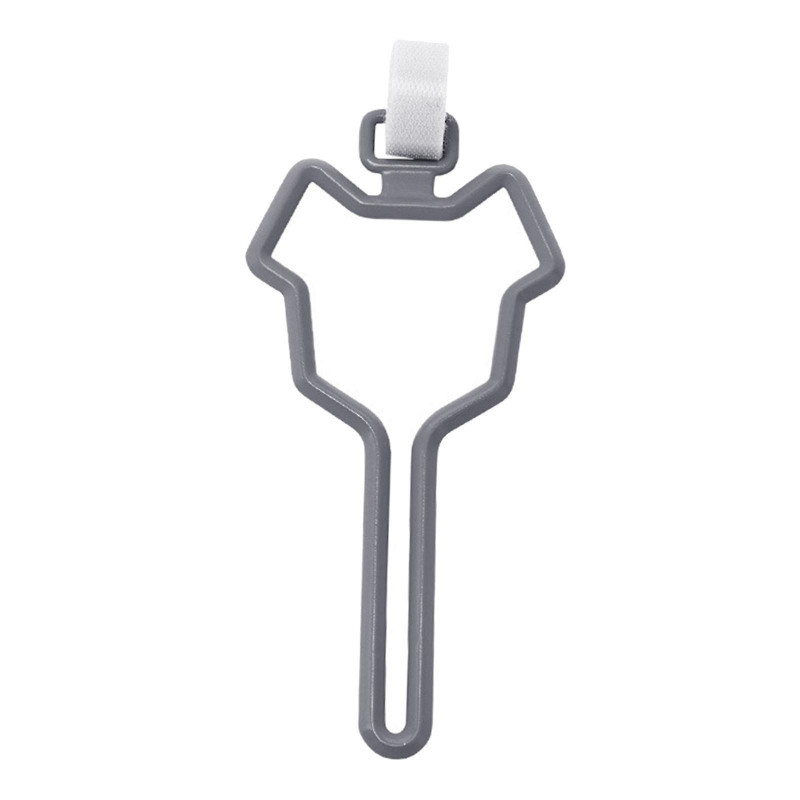 Dog Poop Bag Holder Waste Bag Carrier Adjustable For Leash Pet Supply Grey