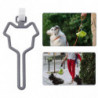 Dog Poop Bag Holder Waste Bag Carrier Adjustable For Leash Pet Supply Grey