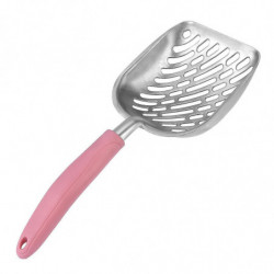 Ueetek Long Handle Pet Kitty Dog Litter Scooper Durable Metal Pet Sift Shov