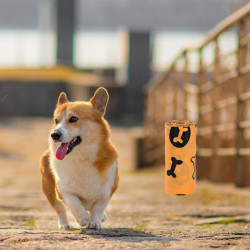 High Quality Biodegradable Dog Poop Waste Bags With Dispenser Green 8roll