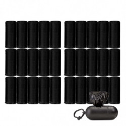 120/100/50 Rolls Dog Poop Bags Pet Waste Garbage Bags Unscented Outdoor Carrier Holder Dispenser Litter Bag Accessories