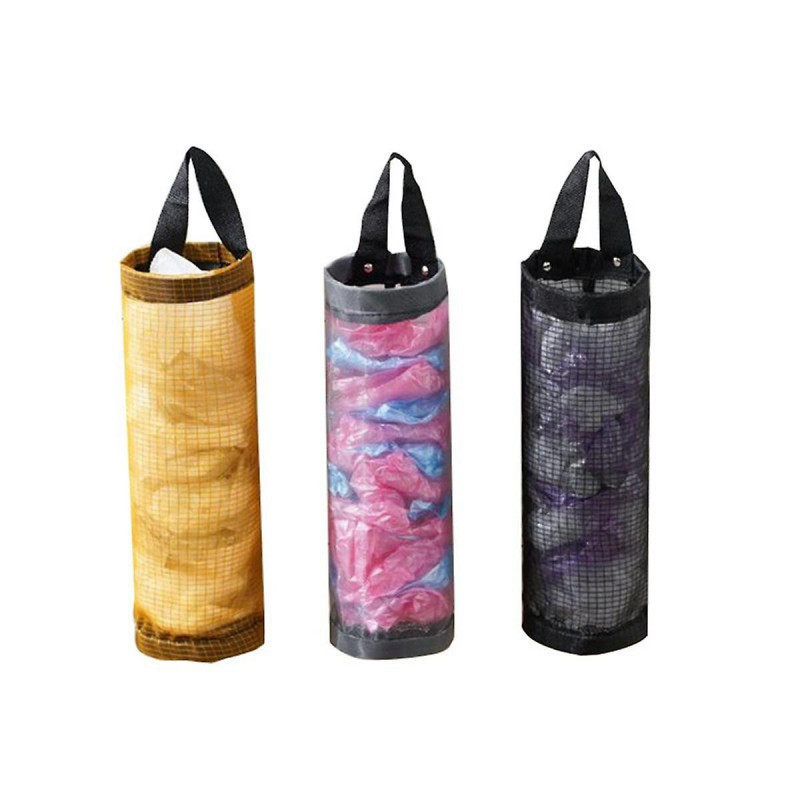 Home Grocery Bag Holder Wall Mount Plastic Bag Holder Dispenser Hanging Storage Trash Garbage Bags Yellow Home Grocery Bag Holder Wall Mount Plastic Bag Holder Dispenser Hanging Storage Trash Garbage Bags Yellow