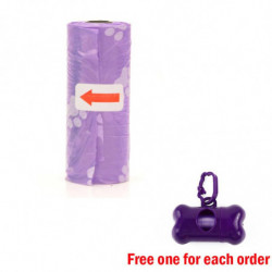 Pet Supplies Dog Poop Bags For Waste Refuse Cleanup Puppy Cat Pooper Scooper Bag Rolls Outdoor Clean 5-100rolls(15 [...]