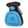 Blue (L 19+15.5cm) Poop Catcher and Poop Bags Out Portable Folding Toilet Dog Blue (L 19+15.5cm) Poop Catcher and Poop Bags Out Portable Folding Toilet Dog