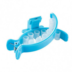 Rose Pet Supplies Toilet Clip for Cat and Dog (Blue S Clip + 20 Bags)