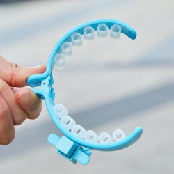 Rose Pet Supplies Toilet Clip for Cat and Dog (Blue S Clip + 20 Bags)