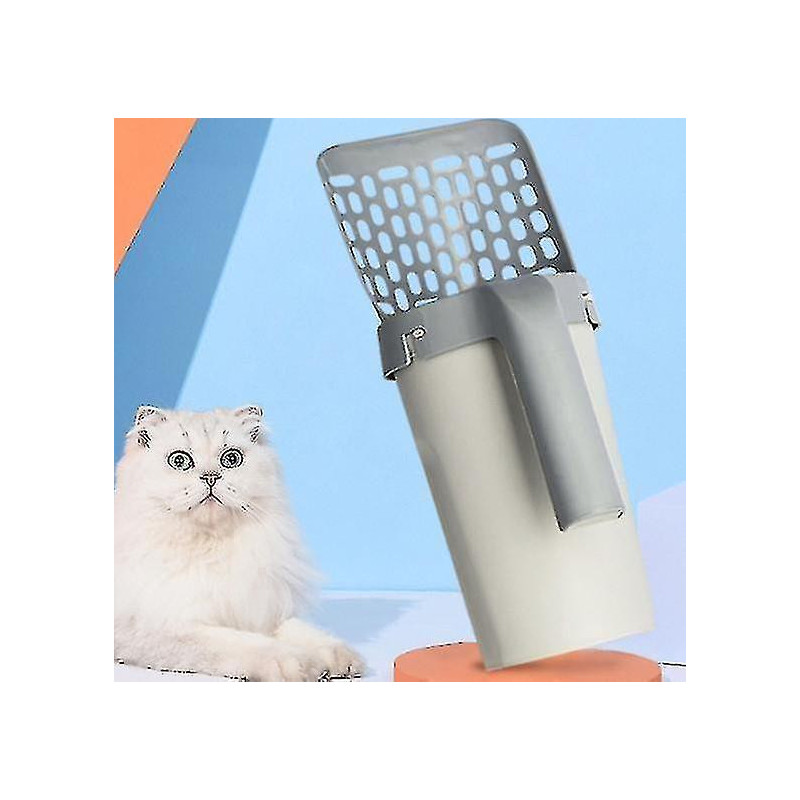 Ensemble de pelles à litière tout-en-un Amovible Intégré Scoop de litière