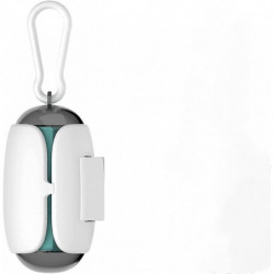 Shxx Dog Poop Bag Dispenser, Poop Bin + Matching Poop Bag, 6 Rolls Of Biodegradable Poop Bags, Outdoor Carabiner, [...]