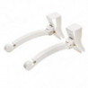 Plastic Bag Hooks Set Of 2 Over Cabinet Door Organizer Trash Bag Holder