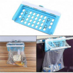Plastic Garbage Bag Holder, Collapsible Garbage Bag Hanger Trash Can Holder Garbage Storage Box Kitchen Gadgets-harry