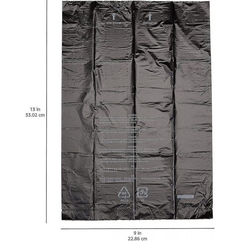 Dog Droppings Bags With Dispenser And Leash Clip (20 X 15)