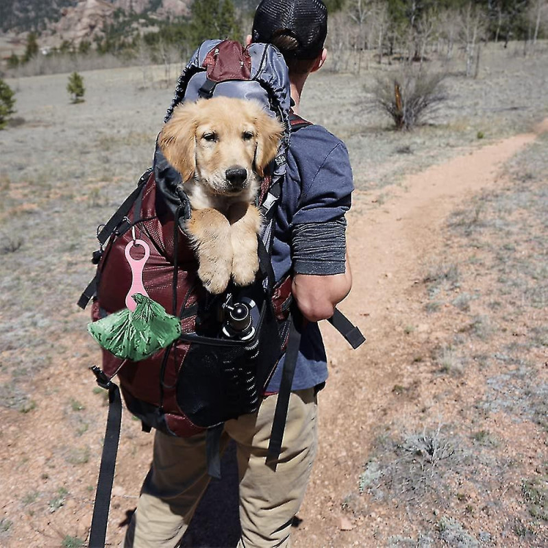 4pcs Dog Poop Bag Holder, Silicone Dog Poop Bag Dispenser, Dog Leash Waste Bag Holder For Dog Walking Bike Accessory