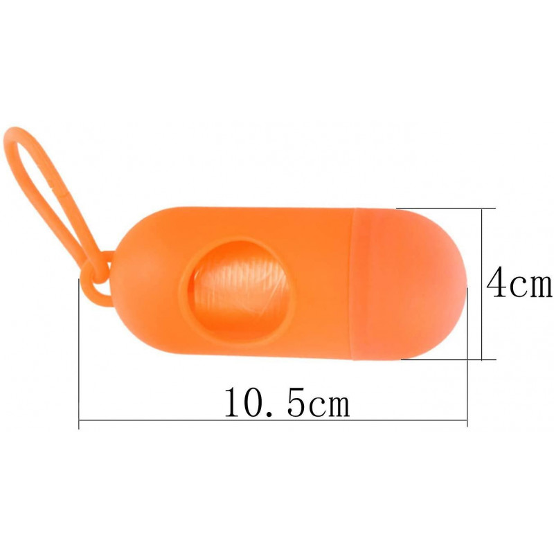 4 Rolls Dog Poop Bag, Pet Trash Bags, Trash Bag Distributeur, Pour ramasser les excréments de chien de compagnie An 4 Rolls Dog Poop Bag, Pet Trash Bags, Trash Bag Distributeur, Pour ramasser les excréments de chien de compagnie An