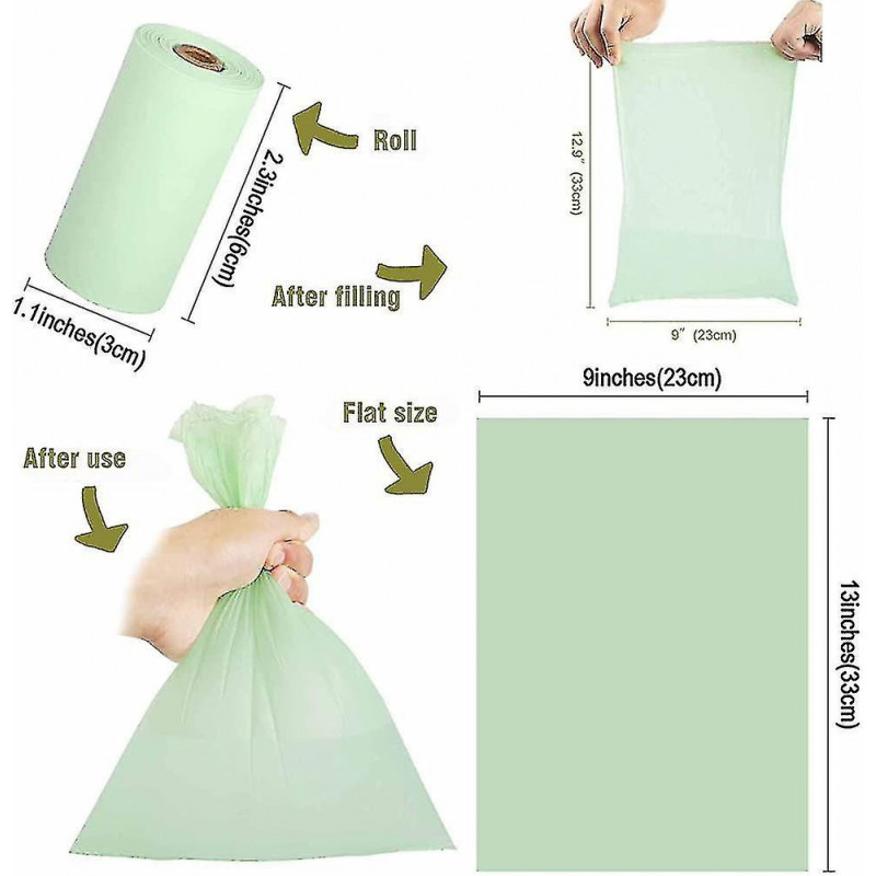 100% Biodegradable Dog Poop Bag Dog Poop Bag Dog Poop Bag With 1 Dispensers Poop 100% Biodegradable Dog Poop Bag Dog Poop Bag Dog Poop Bag With 1 Dispensers Poop
