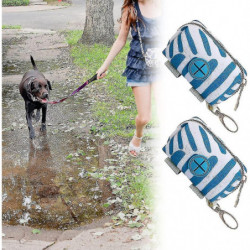 2 Pcs Pet Poop Garbage Bag Garbage Bag Dispenser Holder Dog Poop Waste Bag Holder For Any Belt