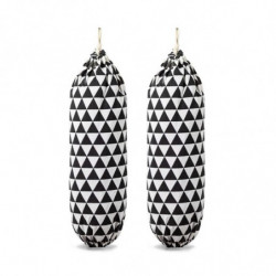 Plastic Bag Holder, Foldable Washable Grocery Bag Dispenser Recycling Shopping Bag Organizer Grocer