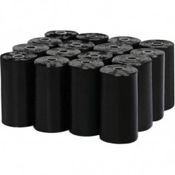 Sacs à crottes pour chiens, sacs à déchets pour animaux de compagnie extra épais et solides pour les excréments, [...]