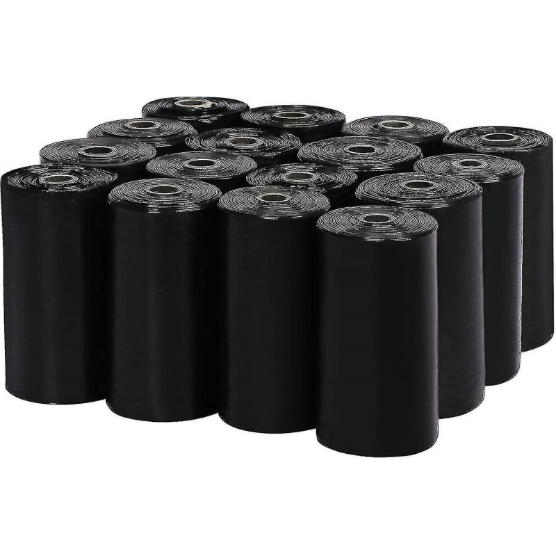 Sacs à crottes pour chiens, sacs à déchets pour animaux de compagnie extra épais et solides pour les excréments, [...]