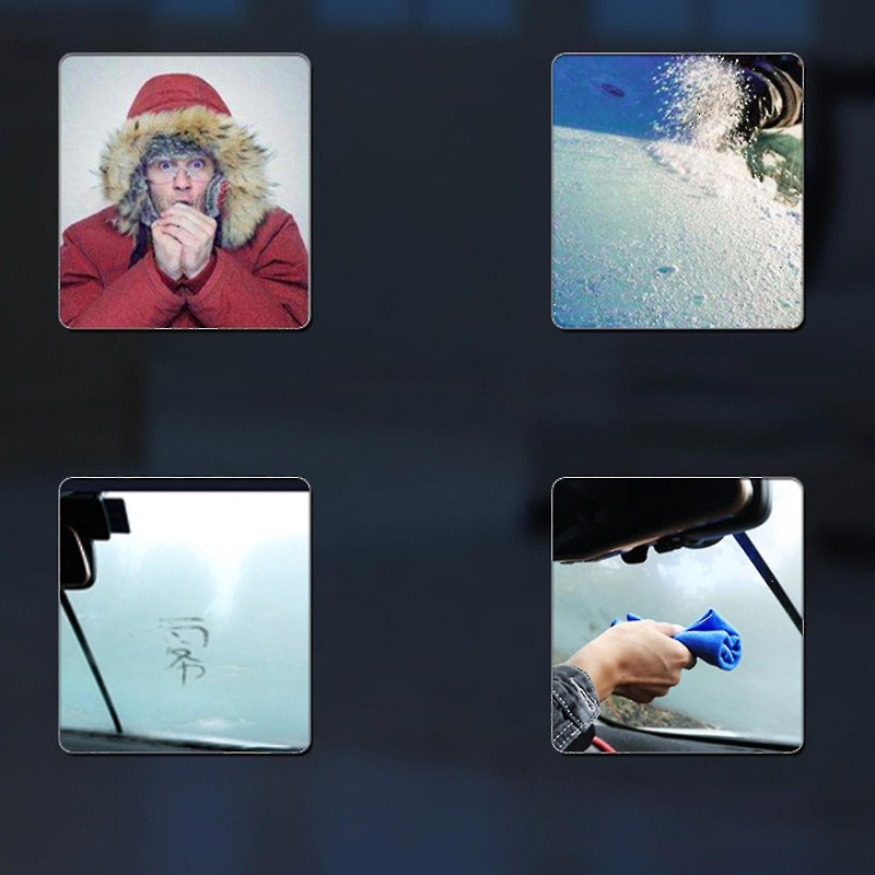 Auto Heater Cup Shape Warm Air Blower Electric Fan Defogging Demister Defroster