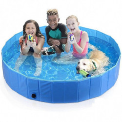 Pet Pool Pliable Dog Bath Tub Outdoor Portable Paddling Bath Cat Dog Cleaning Supplies