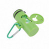 Dog Poop Bag Dispenser Portable Degradable Hands-Free Pet Waste Holder with Hook and Key Chain