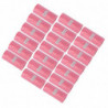 Disposable Pink Garbage Bags for Baby Waste Clean Up - 20 Rolls