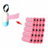 Disposable Pink Garbage Bags for Baby Waste Clean Up - 20 Rolls