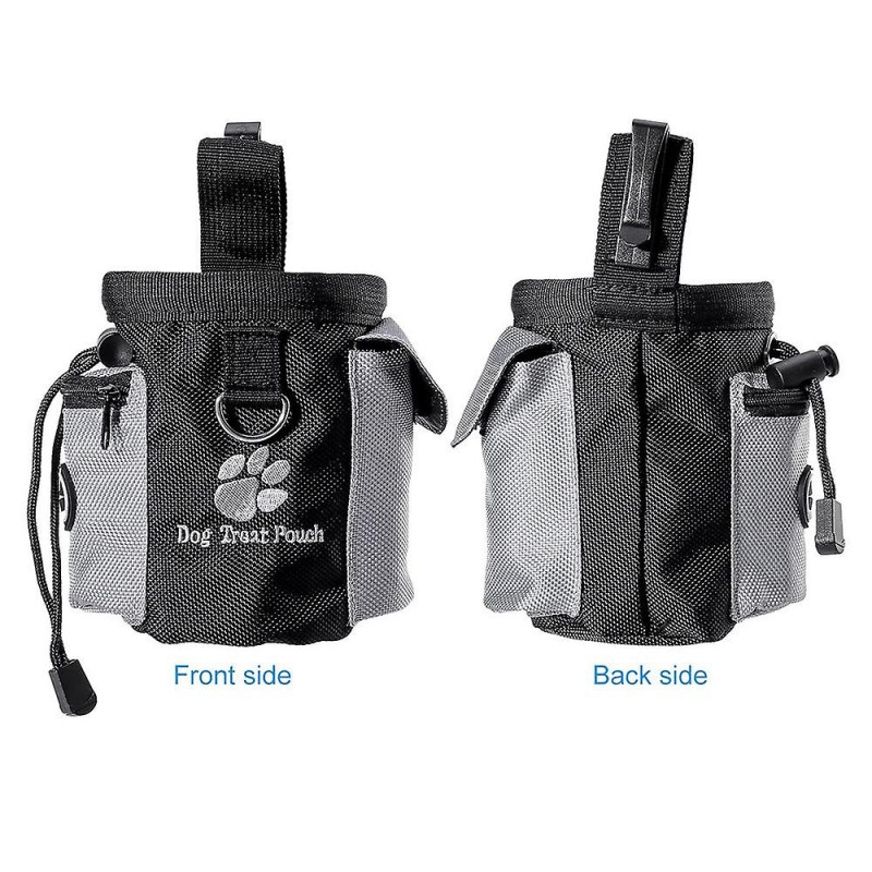 Dog Treat Bag, Puppy Treat Pouch Pet Small Dog Bait Holder, Animal Walking Snack Container Best Hiking Toys