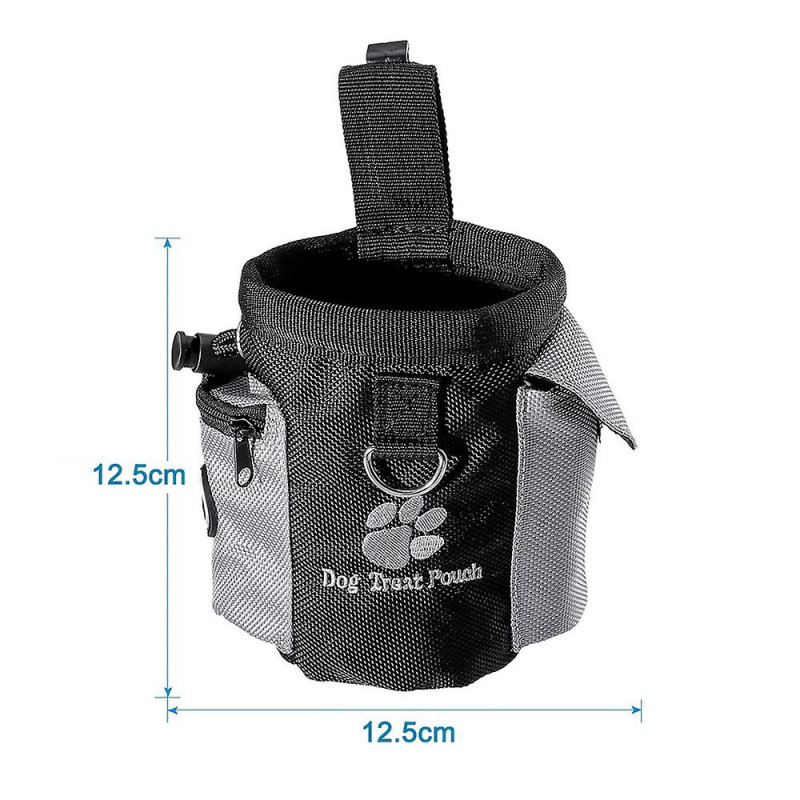 Dog Treat Bag, Puppy Treat Pouch Pet Small Dog Bait Holder, Animal Walking Snack Container Best Hiking Toys