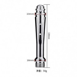 Douche douche en aluminium pour système de nettoyage du côlon