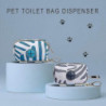 2 Pack Fashion Dog Poop Waste Bag Dispenser, Pet Dog Waste Bag Dispenser, Dog Poop Bag Holder