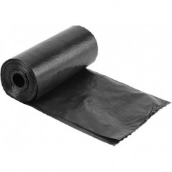 20Rolls Plastic Dog Waste Bags Garbage Bag Capacity Durable Degradable Pet Cleaning Bags (20x15 Blac