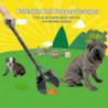 Garden Mile Large Long Handle Pet Dirt Scoop Pooper Scooper Grabber Picker Poo Easy Pickup Animal Do