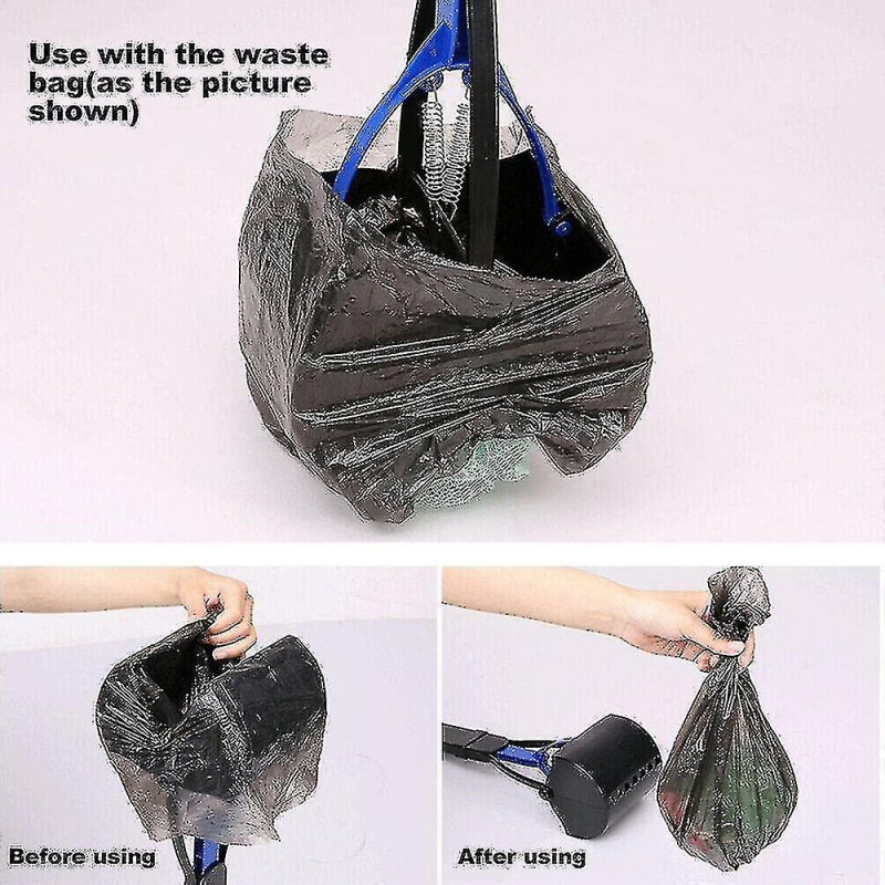 Garden Mile Large Long Handle Pet Dirt Scoop Pooper Scooper Grabber Picker Poo Easy Pickup Animal Do