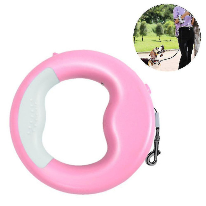 Adjustable Retractable Dog Leash With Led Torch Light, For Small And Medium-sized Dogs