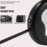 Adjustable Retractable Dog Leash With Led Torch Light, For Small And Medium-sized Dogs