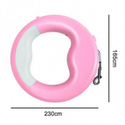 Adjustable Retractable Dog Leash With Led Torch Light, For Small And Medium-sized Dogs