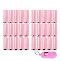 120/100/50 Rolls Dog Poop Bags Pet Waste Garbage Bags Unscented Outdoor Carrier Holder Dispenser Litter Bag Accessories