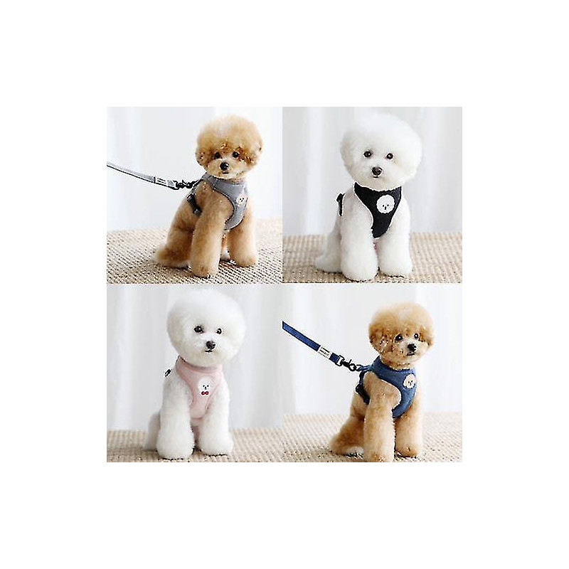 Pet Chest Harness Vest Type Small Dog Leash Breathable Pet Accessories