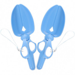 Pet Dog Cat Poop Waste Scissor Shovel Pick Clamp (Random Color)