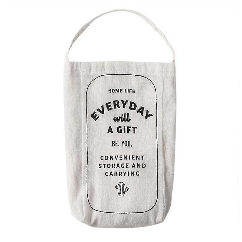 Kitchen Hanging Garbage Bag Storage Organizer Grocery Bags