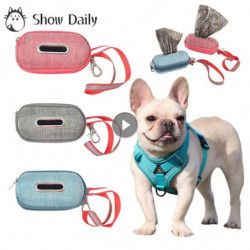 Portable Pet Dog Poop Bag Dispenser Pick-up Bags Holder With Rope Cleaning Waste Garbage Box Cat Dog Accessories [...]