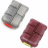 Pill Boxtravel Pill Dispenser With 10 Compartments 2 Pack