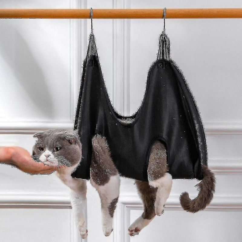 Chat Toilettage Nail Cutting Anti Scratch Fixed Bag Bath Trimming Restraint Bag Pet Beauty Hamac Hanging Pet [...]
