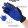 Gants de toilettage pour animaux de compagnie - Gants de brosse à dépoussiérer doux - Gants d’épilation efficaces [...]