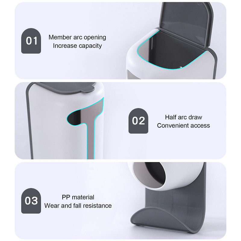 Plastic Bag , Plastic Bag Holder, Wall Mount Or Adhesive,Hanging Storage Dispensers Washable Hanging Garbage Bag [...]