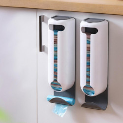 Plastic Bag , Plastic Bag Holder, Wall Mount Or Adhesive,Hanging Storage Dispensers Washable Hanging Garbage Bag [...]